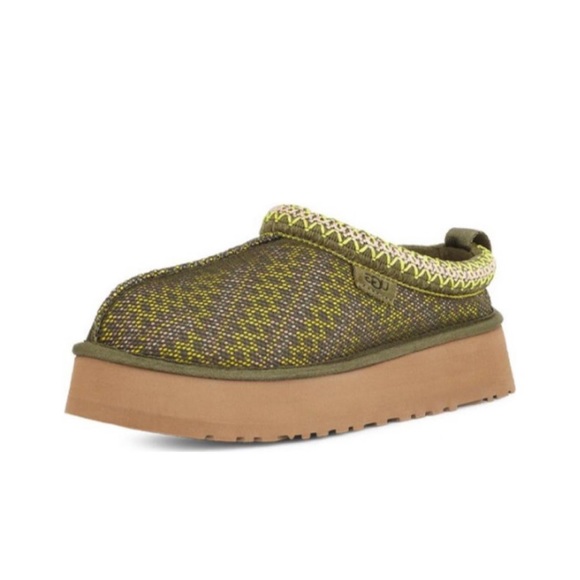 Wmns UGG Tazz Maxi Tasman Slip On Slipper / Burnt Olive / 1140430 - Picture 3 of 6